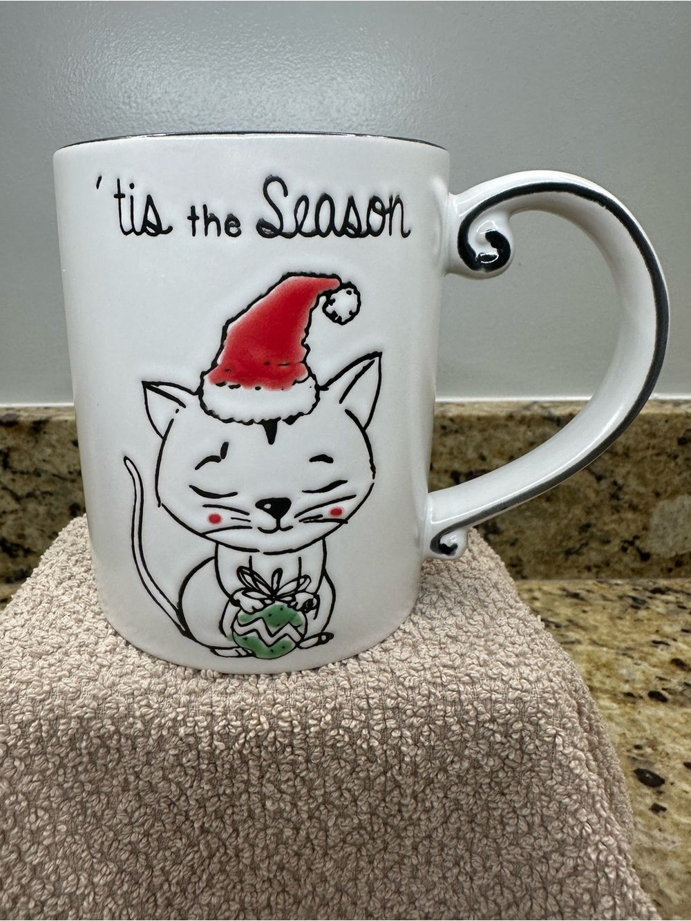 🎄😻Holiday Cat Mug: 'Tis the Season